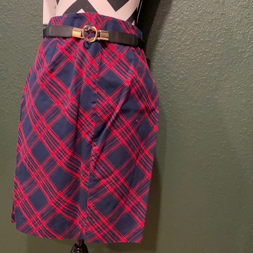 Plaid Skirt